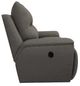 La-Z-Boy® Palmer Pewter Manual Reclining Chair and a Half-3