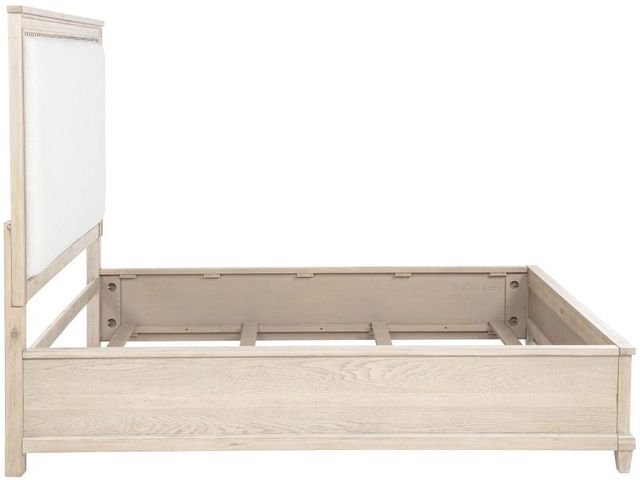 Coaster® Pembroke Cream/Washed Oak 66" California King Bed-3