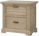 American Woodcrafters Heritage Coast Sea Oat 2-Drawer Nightstand-1