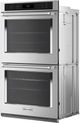 KitchenAid® 30" PrintShield Stainless Steel Double Electric Wall Oven-2