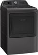 GE Profile™ 7.3 Cu. Ft. Diamond Gray Front Load Electric Dryer-1