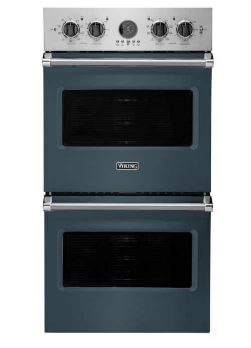 Viking® 5 Series 27" Squall Double Electric Premiere Wall Oven-0