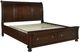 Millennium® by Ashley® Porter Rustic Brown California King Storage Sleigh Bed-0