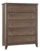 Vaughan-Bassett Woodbridge Dark Cashmere 5-Drawer Chest-0