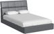 Elements International Valari Gray Twin Panel Youth Bed-2