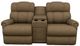 La-Z-Boy® Pinnacle Mink Power Wall Reclining Loveseat with Console and Headrest-1