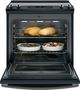 GE® 30" Black Slate Slide In Electric Range-2