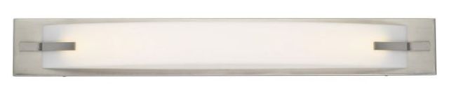 Cal® Lighting & Accessories Brushed Steel Vanity Light-0