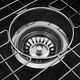 ZLINE Siena 33" Matte Black Farmhouse Double Bowl Quartz Kitchen Sink-5