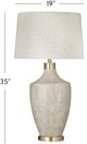 Bassett Mirror Neecole Textured Cream Table Lamp-3