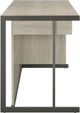 Coaster® Loomis Whitewashed Grey/Gunmetal Office Desk-4