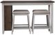 Liberty Furniture Brook Creek 5-Piece Brown/White Counter Height Dining Set-2