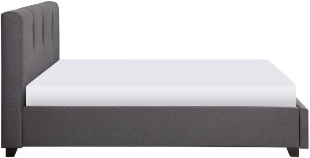 Homelegance® Aitana Graphite Queen Upholstered Platform Storage Bed-3