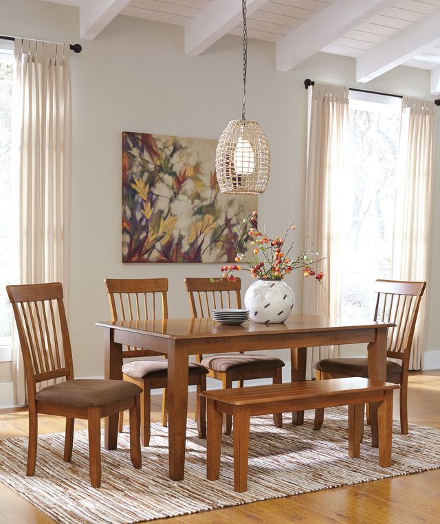 Clearance Ashley® Berringer rustic Brown Dining Room Table-3