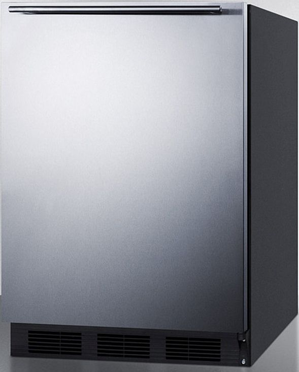 Accucold® by Summit® 24" 5.5 Cu. Ft. Stainless Steel Compact Refrigerator-1