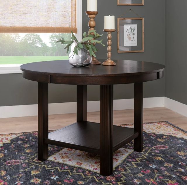 Powell® Ingram Espresso Dining Table-1