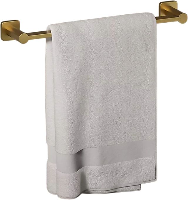 KOHLER® Parallel® Vibrant Brushed Moderne Brass 18" Towel Bar-1