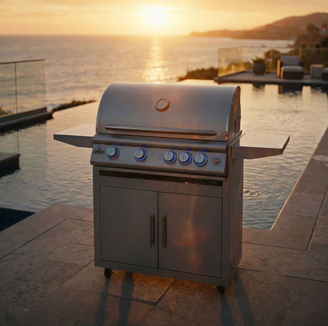 Blaze® Grills LTE+ 4-Burner Stainless Steel Built-In or Freestanding Liquid Propane Grill-1