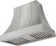 AGA Cascade 36" Stainless Steel Wall Mounted Range Hood with Brushed Nickel Trim-0
