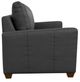 La-Z-Boy® Wilmette Navy Leather Chair and a Half-2