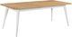 aspenhome® Astoria Brown Rectangular Extension Dining Table with Pearl Base-2