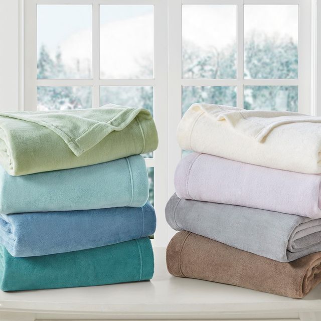 Olliix by True North by Sleep Philosophy Soloft Plush Lilac Twin Sheet Set-4