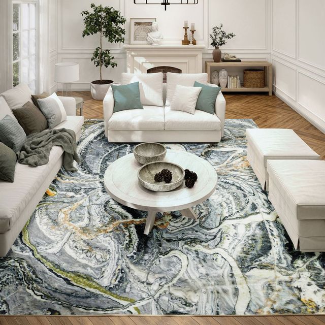 Dalyn™ Rug Company Kikiamo KK12 Storm 5'x8' Area Rug-3
