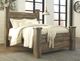 Signature Design by Ashley® Trinell Rustic Brown King Poster Bed-1