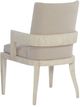 Hooker® Furniture Affinity Greige Sand Blasted/Kurtz Linen Dining Side Chair-2