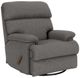 Flexsteel® Geneva Black Onyx Swivel Gliding Recliner-0