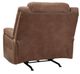 Signature Design by Ashley® Status Check Caramel Manual Rocker Recliner-4