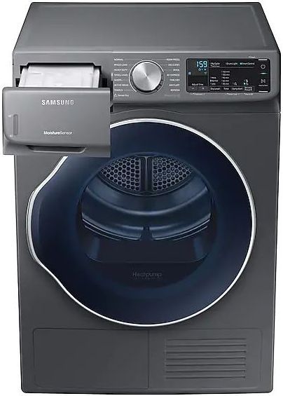Samsung 4.0 Cu. Ft. Inox Grey Front Load Ventless Electric Dryer-1