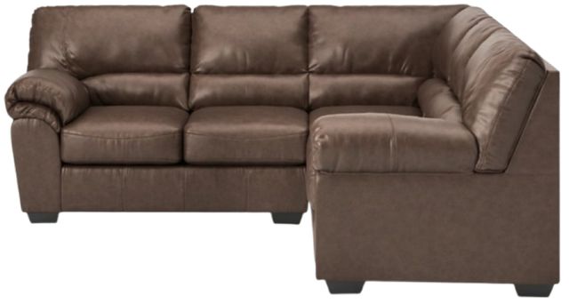 Signature Design by Ashley® WillowBend 2-Piece Umber 38" Small-Spaced Sectional-1