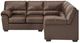 Signature Design by Ashley® WillowBend 2-Piece Umber 38" Small-Spaced Sectional-1