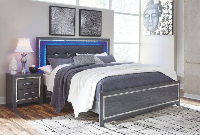 Signature Design by Ashley® Lodanna Gray Queen Panel Bed-3