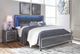 Signature Design by Ashley® Lodanna Gray Queen Panel Bed-3