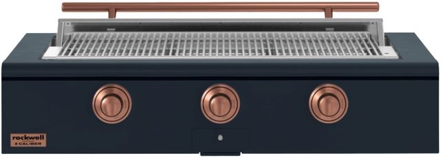 Caliber™ Rockwell Social 3-Burner Juniper Built-In Natural Gas Grill with Copper Hardware-0