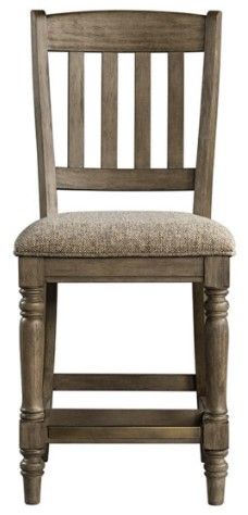 Intercon Balboa Park Brown/Roasted Oak Slat Stool-1