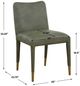 Uttermost® Conifer 2-Piece Pine Green Dining Side Chair Set-2