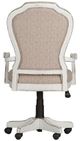 Liberty Furniture Magnolia Manor Antique White/Ivory Junior Executive Desk Chair-3