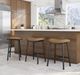 Amisco Customizable Willo Upholstered Bar Stool-1
