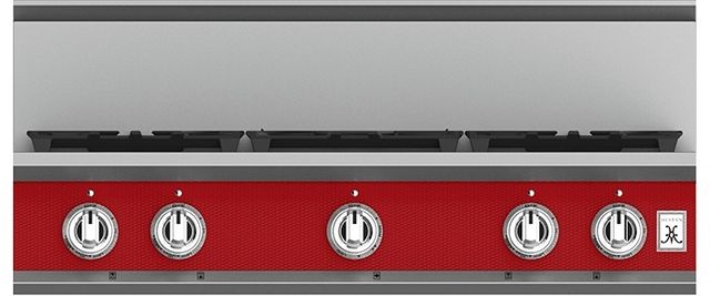 Hestan 36" Custom Color 5-Burner Gas Rangetop with Griddle-2