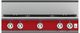 Hestan 36" Custom Color 5-Burner Gas Rangetop with Griddle-2