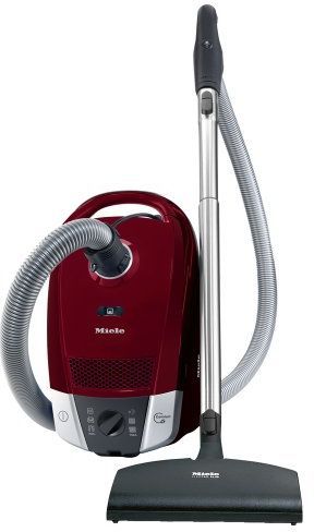 Miele Vacuum S6 Series Topaz Canister Vacuum-Tayberry Red-0