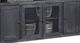 Aspenhome® Eastport Drifted Black 84" Console with 4 Doors-1