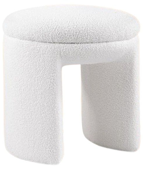 Furniture of America® Janetta Beige Stool-0