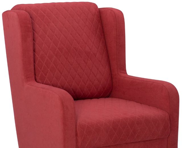 Powell® Lyric Rust Wingback Accent Chair-1