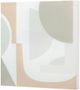 Moe's Home Collection Affinity II Beige/Gray Print-1