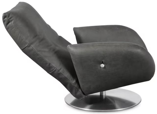 Bassett® Furniture Ranlo Graphite Swivel Arm Chair-3