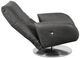 Bassett® Furniture Ranlo Graphite Swivel Arm Chair-3